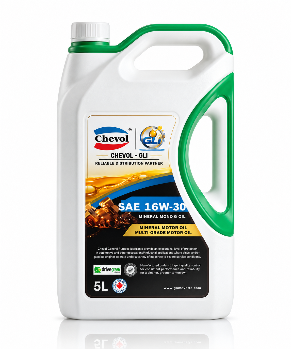 GLI 16W-30 — bidon 5 L GLI